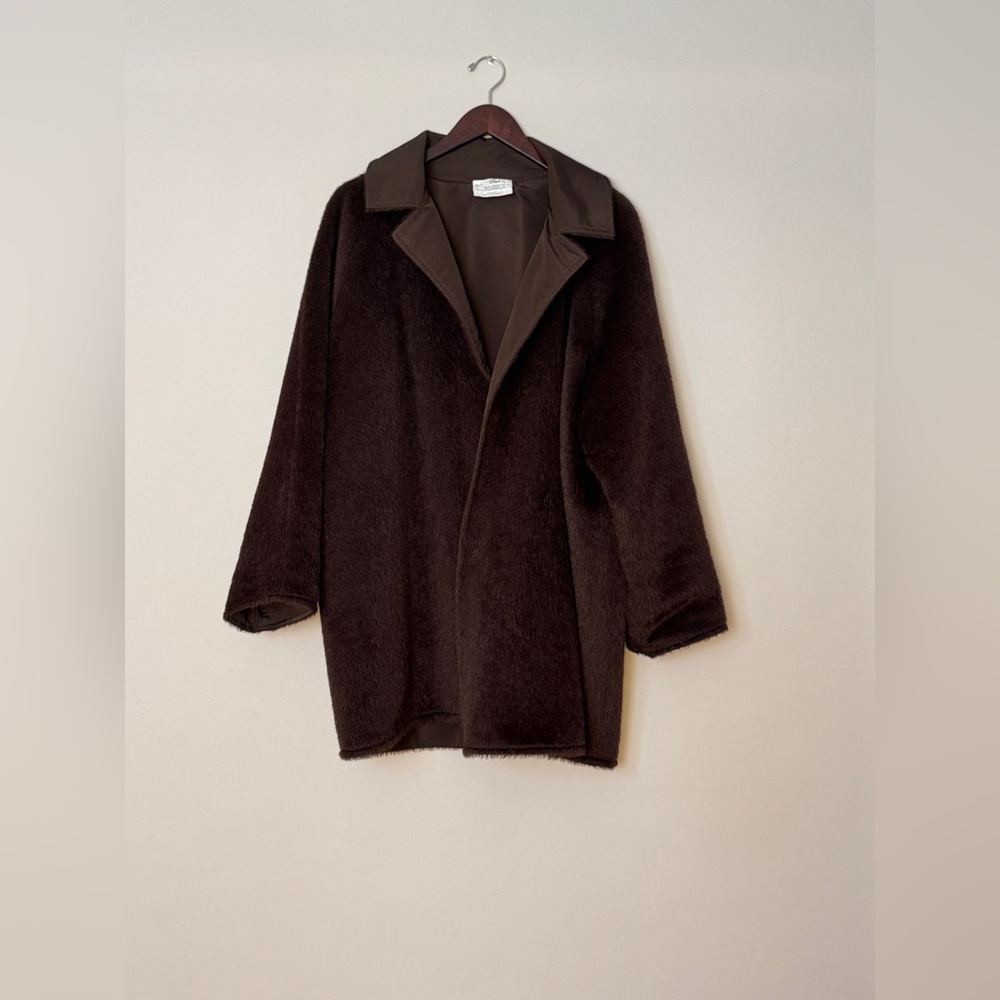 Zoran Alpaca/Silk Reversible Coat